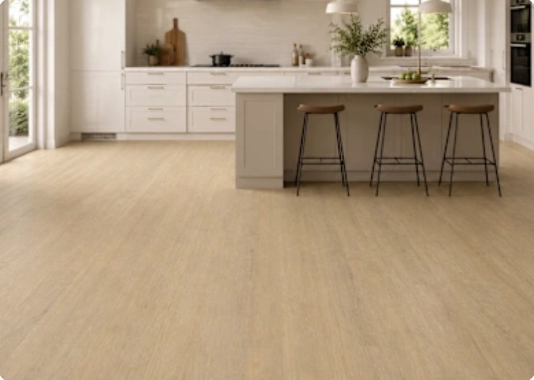 6123-1 NATURAL MAPLE OAK installed in a room