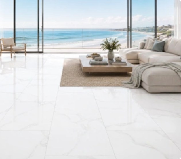 CLARK STATUARIO installed in a room